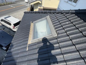 屋根に設置された天窓